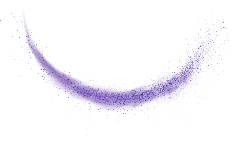 Purple glitter