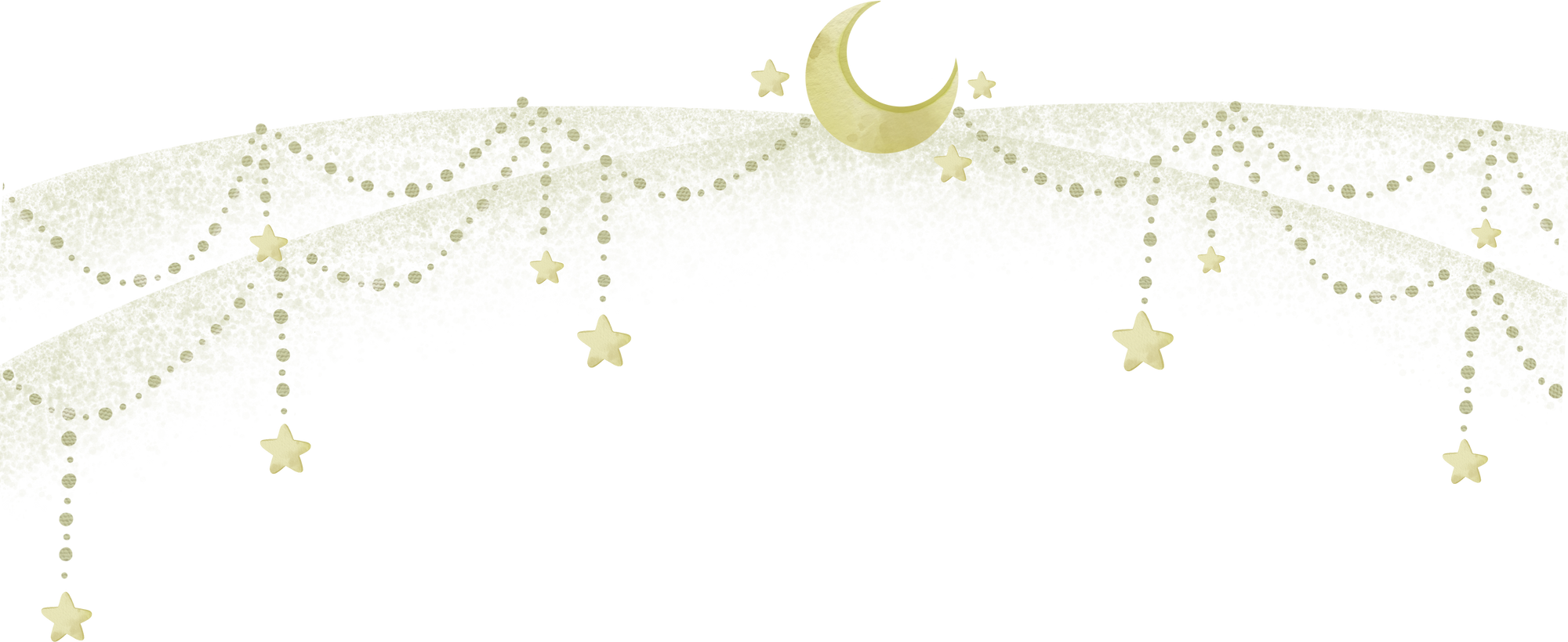 Moon star Celestial frame